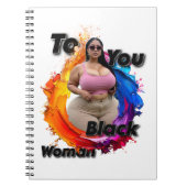 Carnet To You Black Woman (Devant)