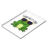 Carnet Toadally Cool Funny Toad Pun (Côté gauche)
