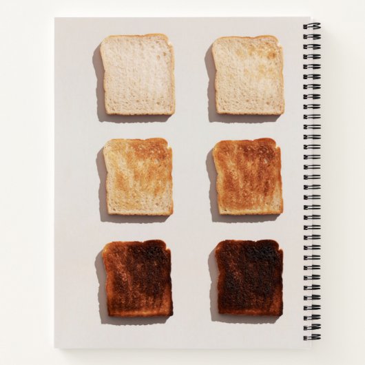 Carnet Toast brûlé (Dos)
