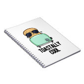 Carnet Toastally Cool Blague de Toast Drôle  (Côté Droit)