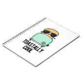 Carnet Toastally Cool Blague de Toast Drôle  (Côté gauche)