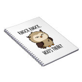 Carnet Toc Toc Qui Est Là Blague De Hibou Drôle (Côté Droit)