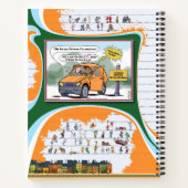 Carnet Toe’s Town Comic | Spiral Notebook (Dos)