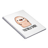 Carnet Toetty Drôle Gros Toe Pun (Côté Droit)