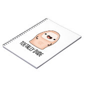 Carnet Toetty Drôle Gros Toe Pun (Côté gauche)