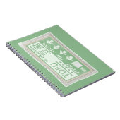 Carnet Tofu Pop art emballage alimentaire (Côté Droit)