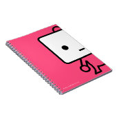 Carnet - tofu - rose (Côté Droit)