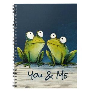 Carnet Toi & Moi Grenouilles – Jolie illustration d'anima