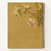 Carnet Toile Florale (Dos)