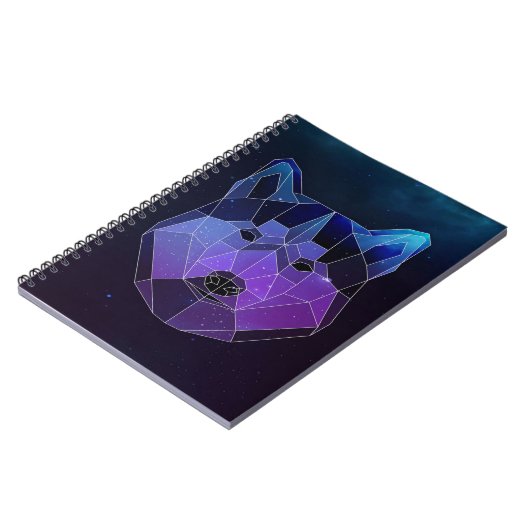 Carnet Toile Galaxy Husky (Côté gauche)