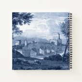 Carnet Toile pastorale - Pont (Dos)