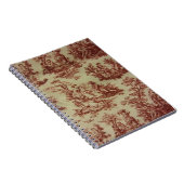 Carnet Toile rose (Côté Droit)