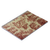 Carnet Toile rose (Côté gauche)