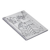 Carnet Toits de Paris, France (Côté Droit)