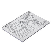 Carnet Toits de Paris, France (Côté gauche)