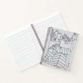 Carnet Toits de Paris, France (Intérieur)