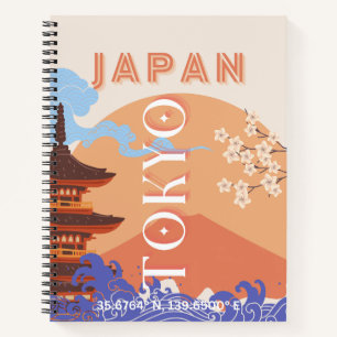 Carnet Tokyo Japan Travel Art