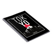 Carnet Tokyo Japon Skyline Mont Fuji (Côté Droit)