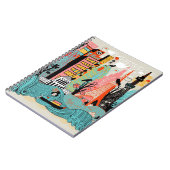 Carnet Tokyo tirée par la main Japon (Côté gauche)