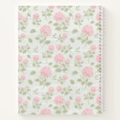 Carnet Tolérable - Jane Austen Floral Vintage (Dos)