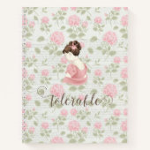 Carnet Tolérable - Jane Austen Floral Vintage (Devant)