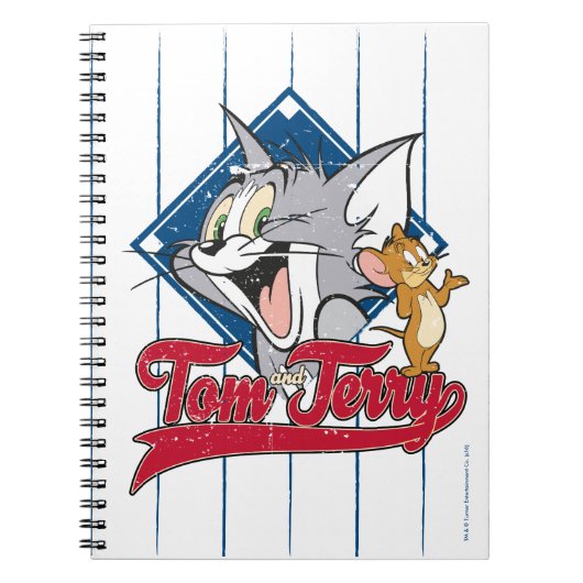 Carnet Tom Et Jerry | Tom Et Jerry Sur Diamant De Basebal (Devant)