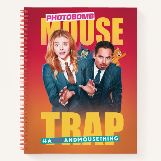 Carnet Tom & Jerry avec Kayla et Terrance - Piège à souri (Devant)