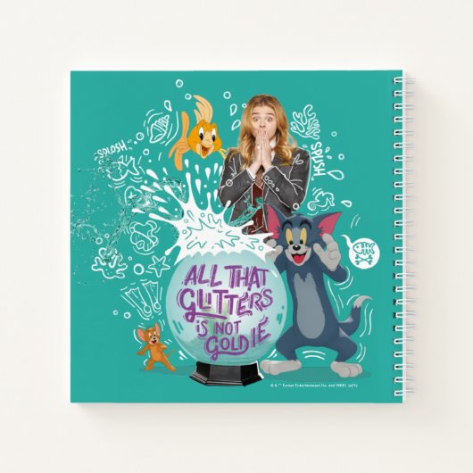 Carnet Tom & Jerry - Toute Cette Parties scintillant N'Es (Dos)