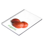 Carnet Tomate mûre (Côté gauche)