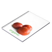 Carnet Tomate mûre (Côté gauche)