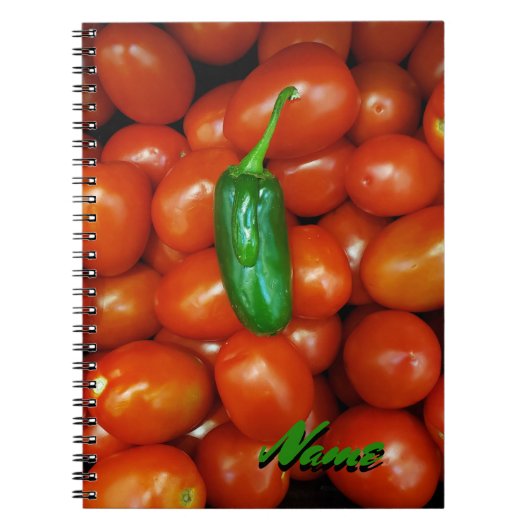 Carnet Tomates Cool de Jalapeno Hot (Devant)