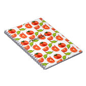 Carnet Tomates Et Feuilles D'Orégano (Côté Droit)