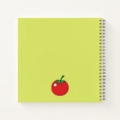 Carnet Tomato rouge (Dos)