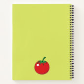Carnet Tomato rouge (Dos)