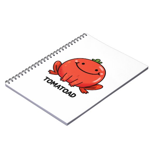 Carnet Tomatoad Blague Tomato Toad Punaisée  (Côté gauche)