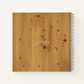 Carnet Tomatocide Chalk Plan de la scène de crime de frac (Dos)