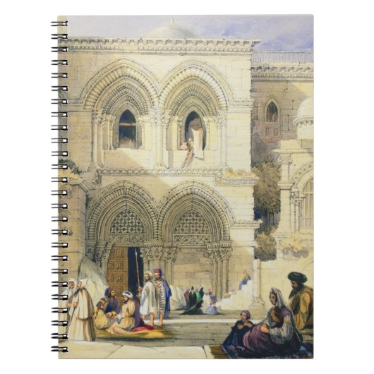 Carnet Tombe sainte, à Jérusalem (litho de couleur) (Devant)