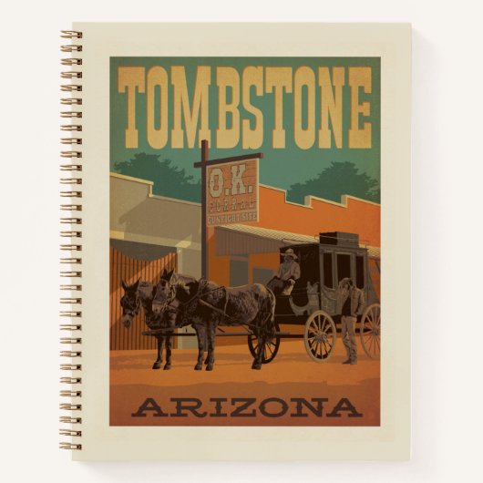 Carnet Tombstone, Arizona (Devant)