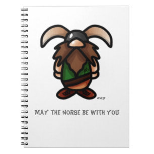 Carnet Tomten Viking May the Norse Be with You Notebook