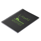 Carnet Tondeuse à gazon de jardin (Côté gauche)