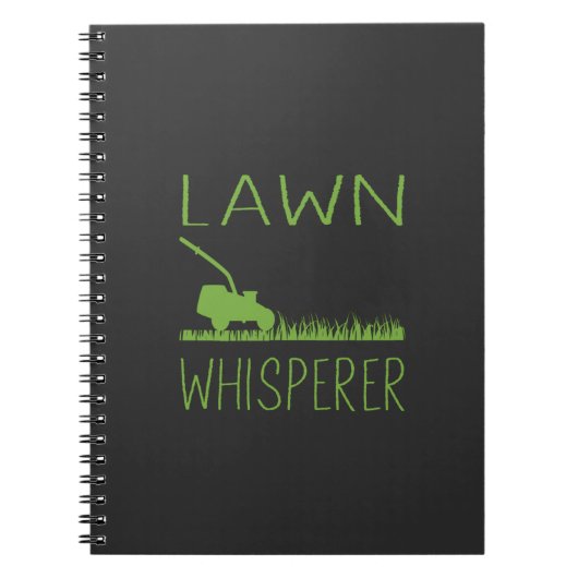 Carnet Tondeuse à gazon de jardin (Devant)
