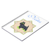Carnet Tongs verts (Côté gauche)