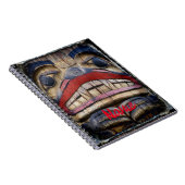 Carnet Tonnerre à visage totem (Côté Droit)