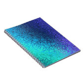 Carnet Tons de Classeur de la spirale bleue (Côté Droit)