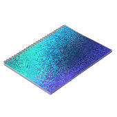 Carnet Tons de Classeur de la spirale bleue (Côté gauche)