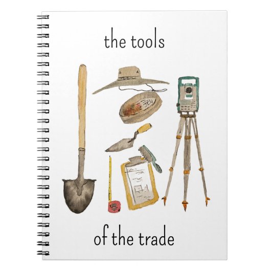 Carnet Tools of the Trade Archaeology Notebook (Devant)
