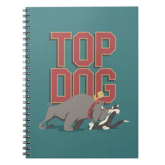 Carnet "Top Dog" Spike Guarding TWEETY™ From SYLVESTER™ (Devant)