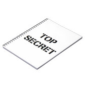 Carnet top secret (Côté gauche)