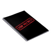 Carnet Top Secret (Côté Droit)
