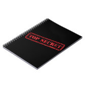 Carnet Top Secret (Côté gauche)